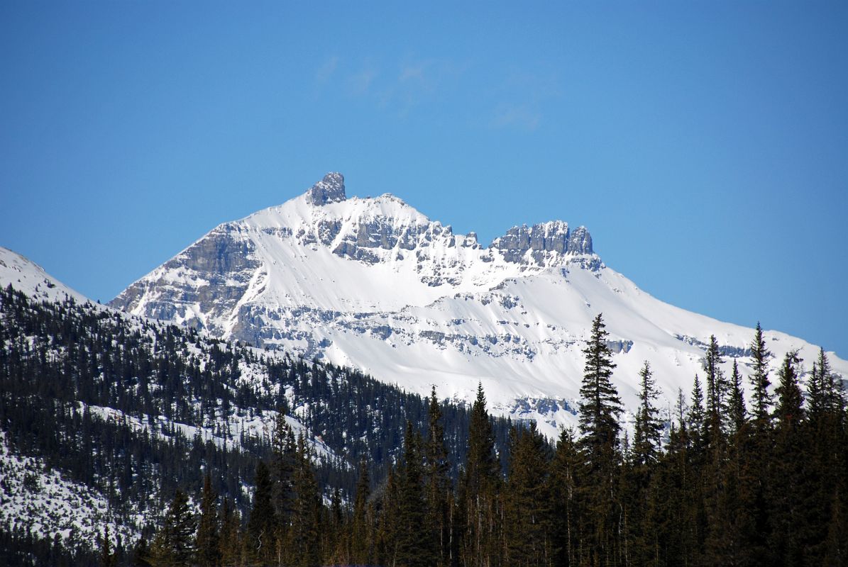 16 Mushroom Peak From Columbia Icefield